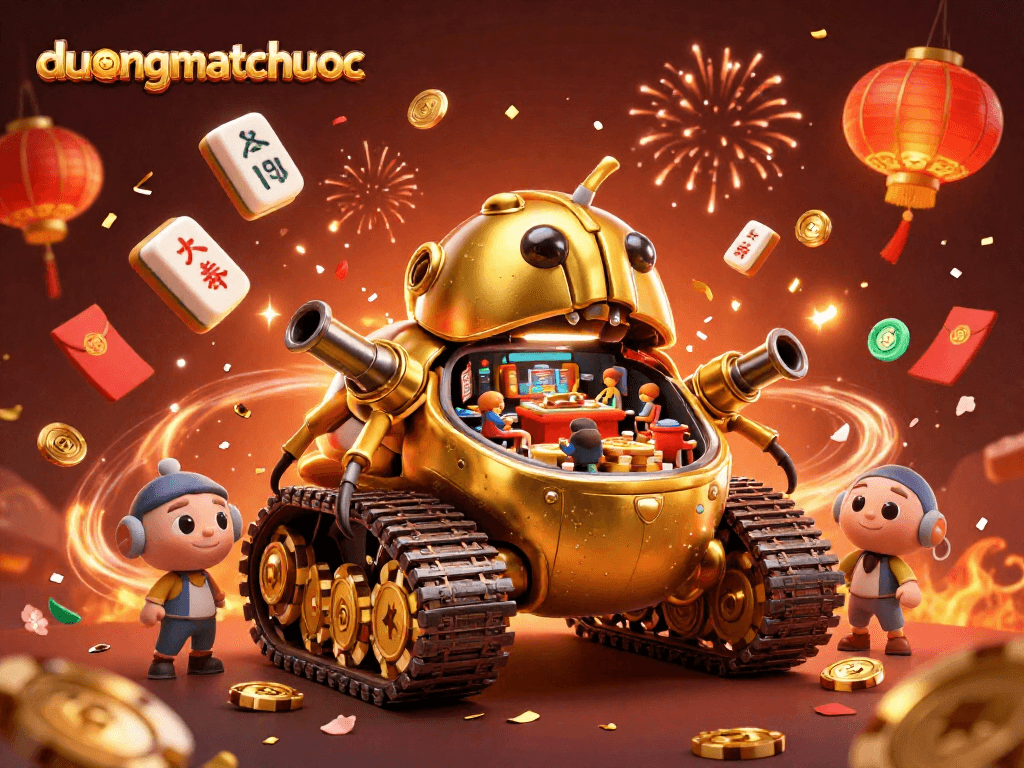 Engage in exciting duongmatchuoc gaming adventures with a vibrant casino-themed illustration.