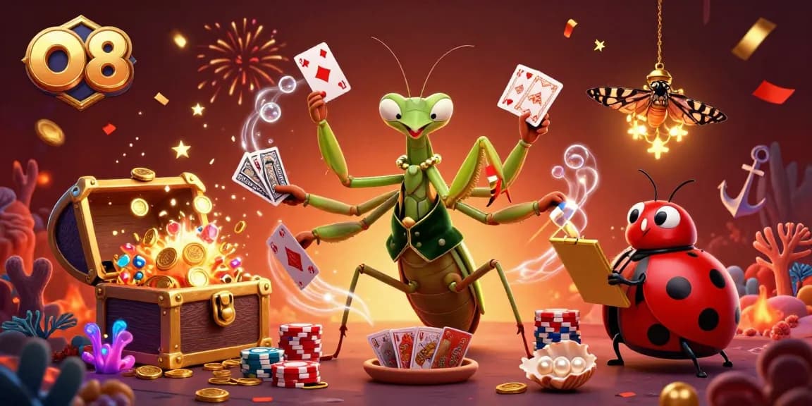 Engage in thrilling games at O8, where dynamic action meets immersive gambling experiences.