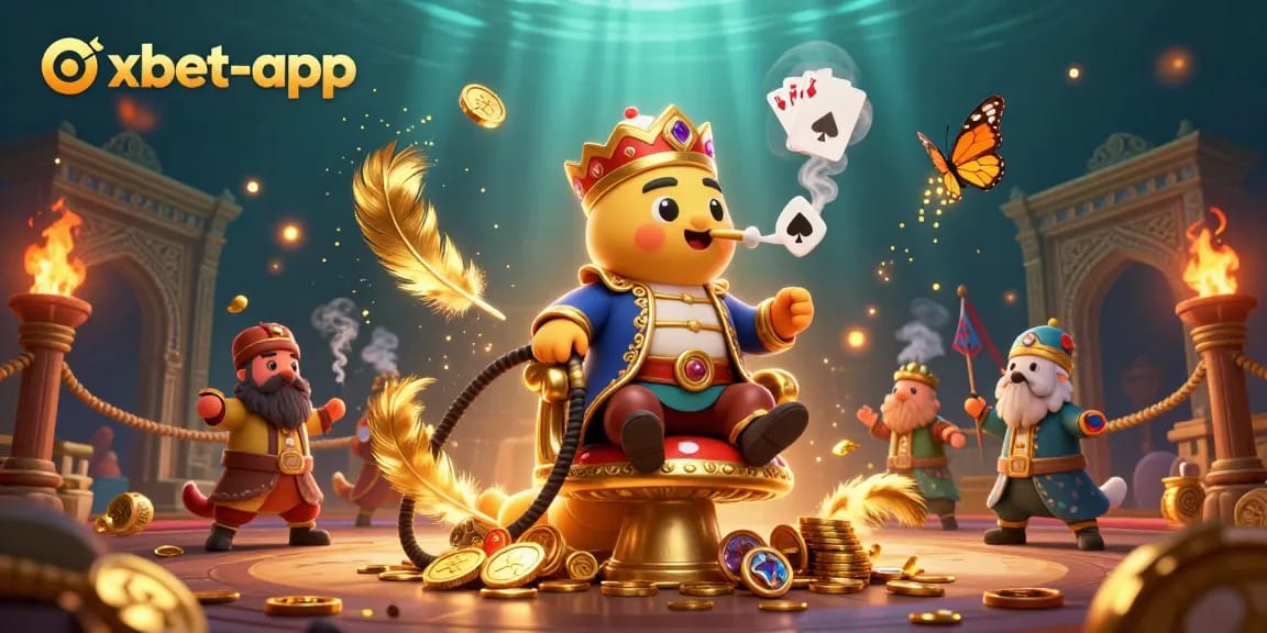 Engage with the exciting world of oxbet-app, capturing a whimsical gambling scene with a Turkish caterpillar master.