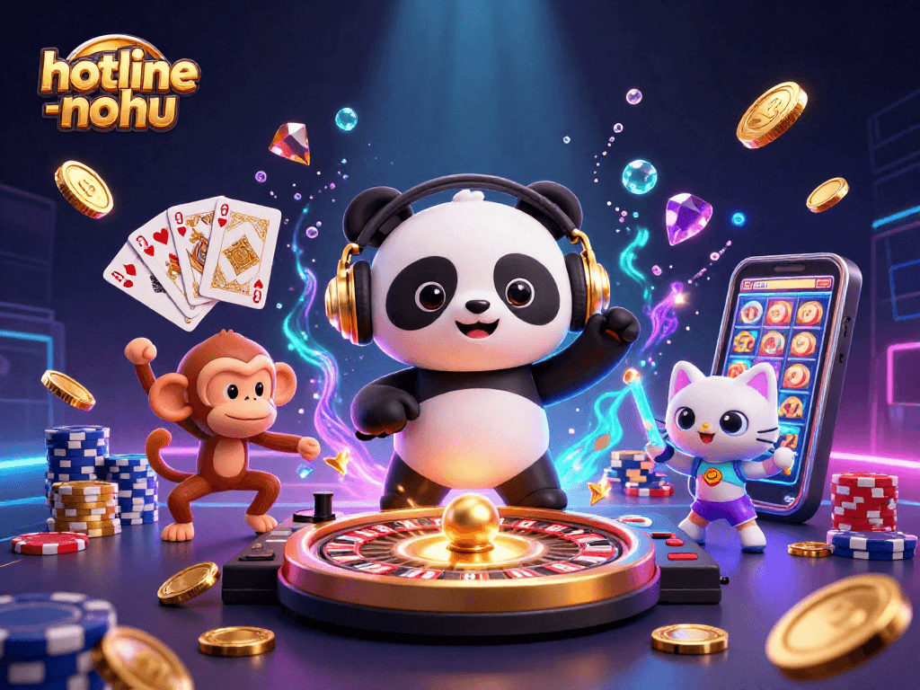 Experience thrilling gameplay with hotline-nohu featuring dynamic 3D characters in an electrifying casino setting.