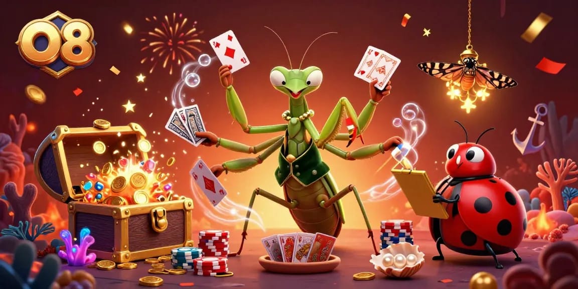 Engage in thrilling games at O8, where dynamic action meets immersive gambling experiences.
