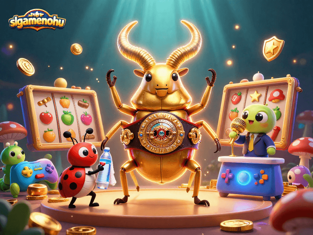 Spin to win at slotgamenohu with vibrant characters, jackpot symbols, and immersive casino elements.