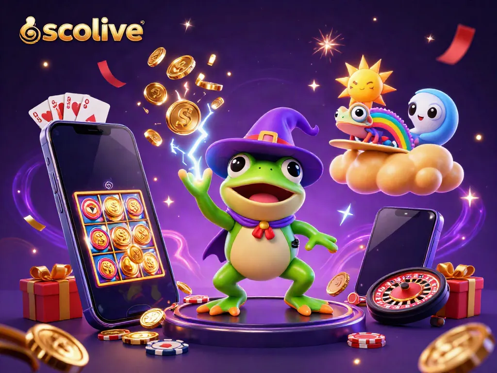 Experience the vibrant excitement of socolive with a storm of golden coins and lively characters!