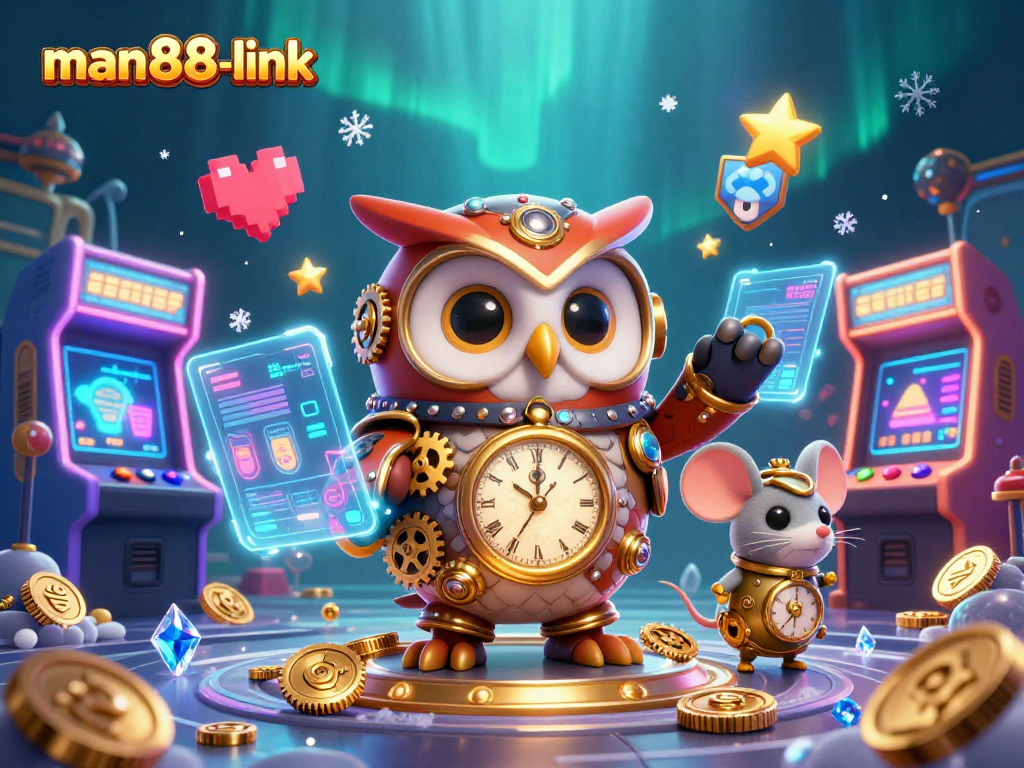 Experience thrilling gaming adventures with man88-link in this vibrant casino scene.
