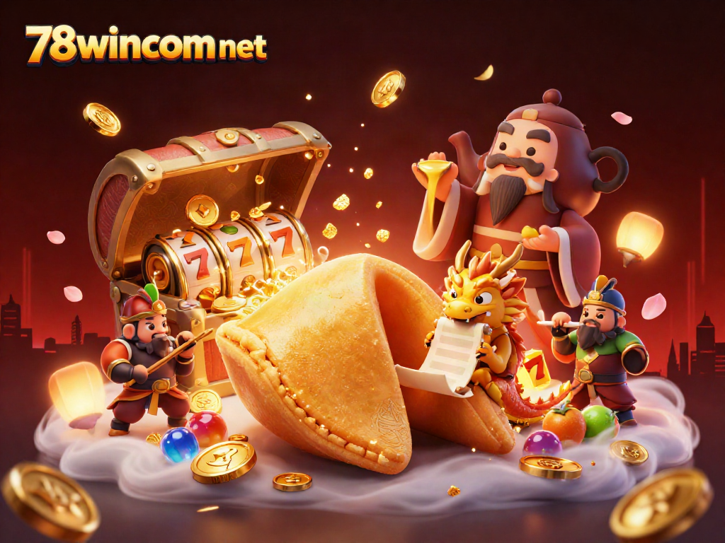 Experience rich winning opportunities at 78wincom net with vibrant casino elements and golden visuals.