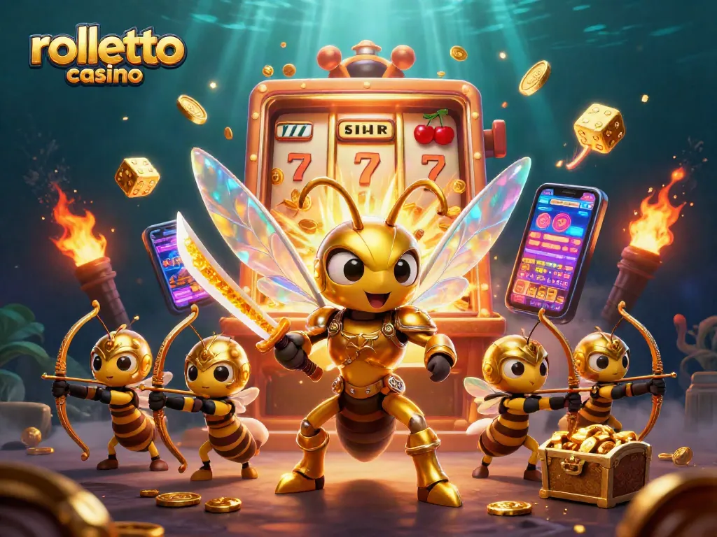 Witness the rolletto casino adventure with golden hornet samurai and a jackpot explosion.
