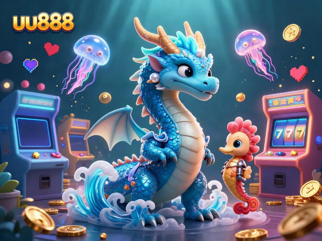 Experience the thrill of winning at uu888 with vibrant casino illustrations featuring fantasy elements and gaming excitement.