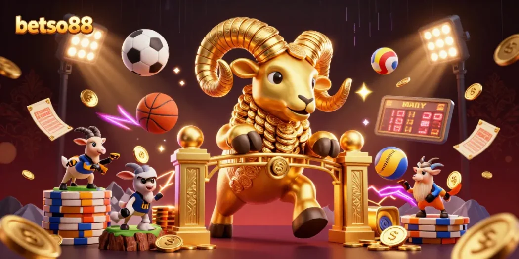 Betso88 players engage with exciting sports betting activities amid a vibrant casino atmosphere