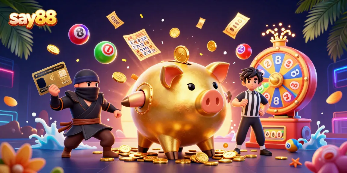 SAY88 engages players with vibrant slot machines and a dynamic casino atmosphere.