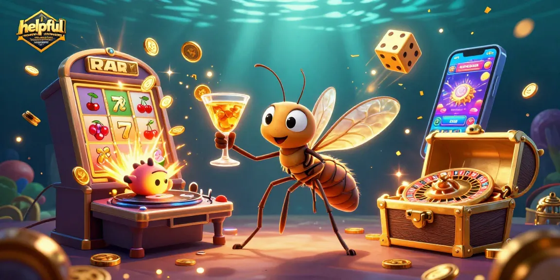 Experience the lively scene of a helpful resource for comparing crypto betting sites not on gamstop outside UKGC limits with animated casino mascots and dynamic gaming elements.