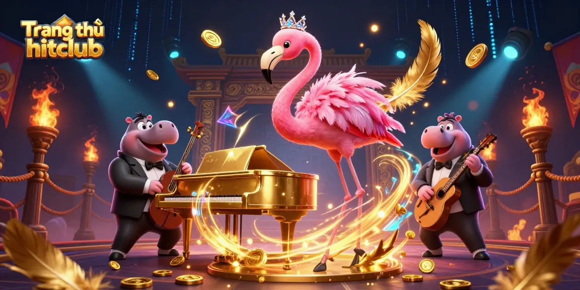 Experience the vibrant energy of Trang chủ hitclub with lively characters and dynamic gaming elements.