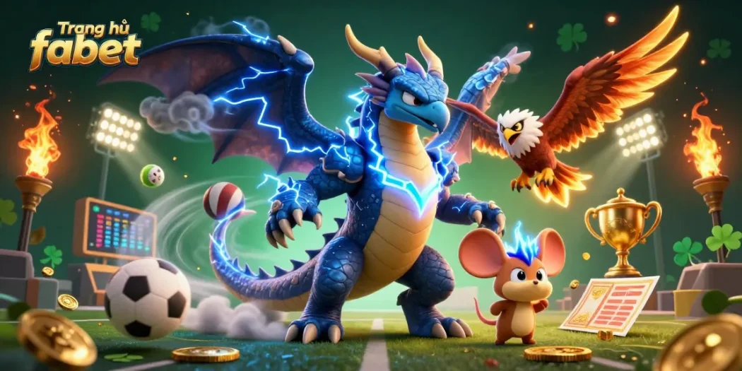 Engage in thrilling gaming action at Trang chủ fabet, featuring dynamic sports elements and vibrant 3D characters.